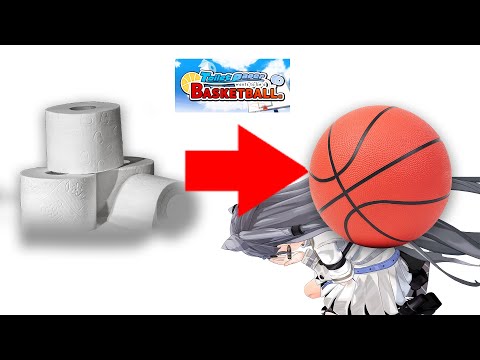 TOILET PAPER WANTS TO BE A BASKETBALL. NO RAGE QUIT.... MAYBE.