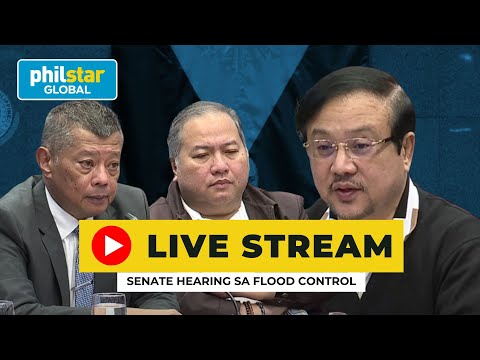 LIVE: Flood control projects tinatalakay sa Senate Blue Ribbon Committee | September 25