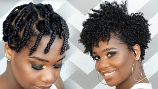 How To Do A 3 Strand Twist Out On Tapered Natural Hair Misskenk