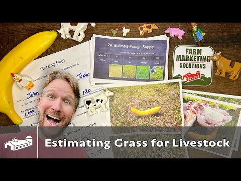 Simple Way to Measure Grass for Livestock