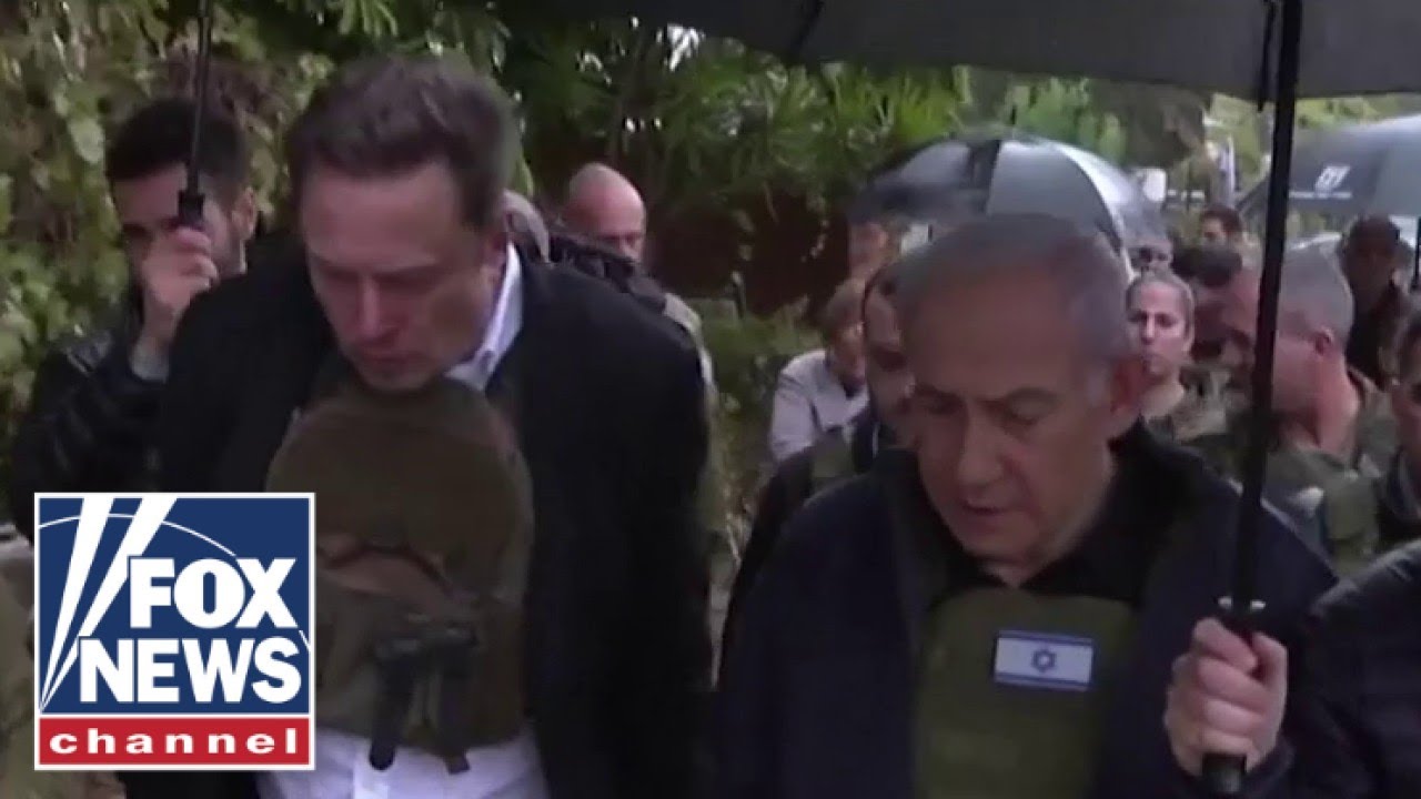 Elon Musk tours Israeli border town during wartime visit
