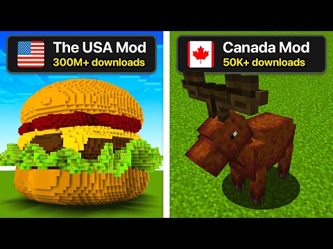 I Tried Minecraft Mods From Every Country