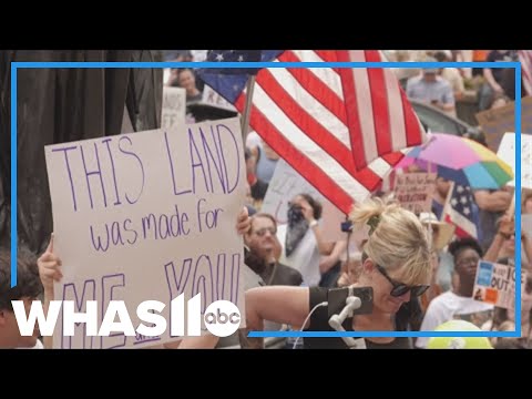 No Kings Day protests take over Louisville