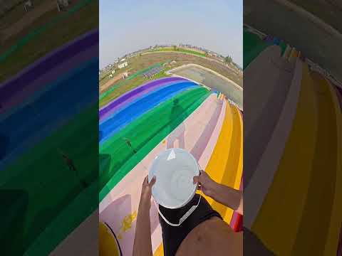 Bela ciao playground parkour waterslides race fail pov