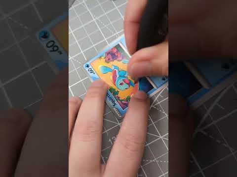 I made a 3D Squirtle Pokémon Card. #3devious_art #Pokémon #3dcards #pokémontcg
