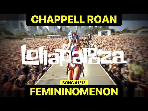 Femininomenon - Chappell Roan Opening Song Live at Lollapalooza 2024