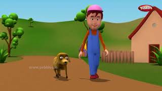 Animal Rhymes For Children | हिंदी बालगीत | Hindi Songs for Kids | Pebbles Hindi