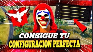 LA MEJOR CONFIGURACION COMPLETA Y SENSIBILIDAD PERFECTA PARA FREE FIRE 2023🔥