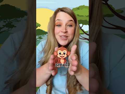 Animal OPPOSITES with MS JESSICA #kidslearning #kidssongs