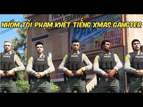 GTA 5 Mod - Biệt Đội Cảnh Sát Thành Phố Los Santos Truy Quét Nhóm Tội Phạm Xmas ( Phần 3 )