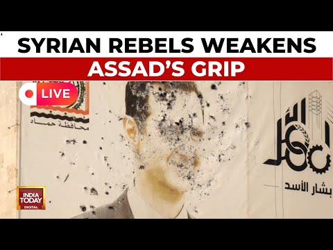 Syrian Rebels Close in on Damascus as Assad’s Grip Weakens | India Today LIVE