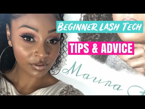 BECOMING A LASH ARTIST | Beginner Tips and Advice |...