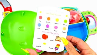 Cocomelon Lunch Box Playset Kids Learning Fun! Satisfying Video with Unboxing Toy Review ASMR