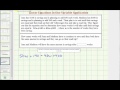 Solving for W in Equations