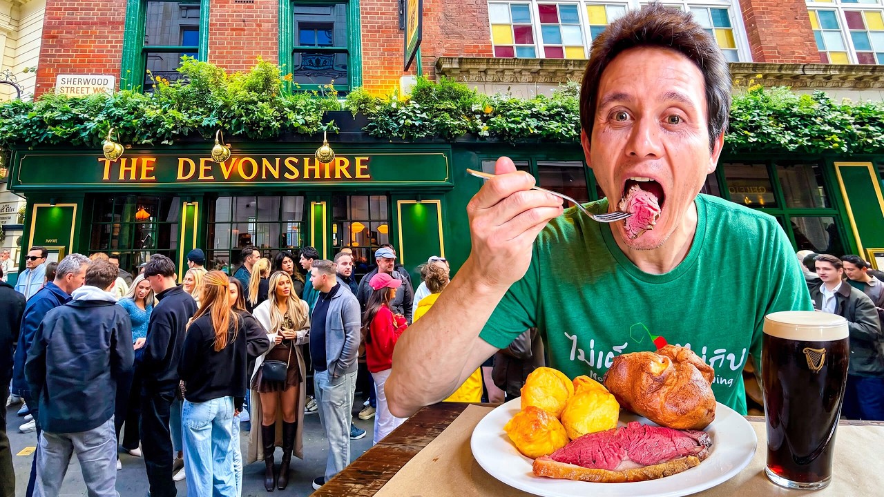 London's Most Famous Sunday Roast (No One Has Ever Done This)