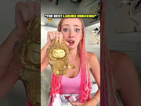 LABUBU Unboxing Reaction ๐๐ฒ