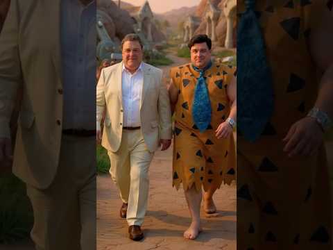 The Flintstones 1994 Cast Reimagined | Real Actors & Characters Walk Together!