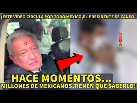 ¡ESTE ES EL VIDEO QUE CIRCULA POR TODO MEXICO! AMLO TOMA DECISION INESPERADA Y SE CHING4 A..