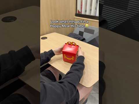 The new Happy Meal toy is unbelievable 😭‼️