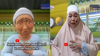 Opah sedih Pohon Kenangan roboh || Tiru aksi Upin Ipin #upinipin #tiruaksiupinipin 