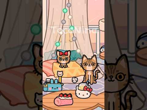 Naughty Kitty🐱💕#tocaboca #tocalifestory #fyp  #tocalifeworld #shorts