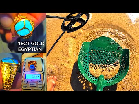 TREASURE HUNTERS Find Hundred's of Coins & EGYPTIAN GOLD After STORM!!