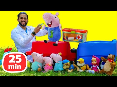 Vacinas! Como aplicar e para que servem? Historinha infantil com o George Pig