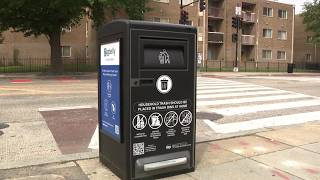 YouTube video thumbnail: DC Deploys rat-Proof Trash Bins, Here's how They Work