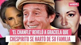 'El CHANFLE' de CHESPIRITO confirmó que ABANDONARÍA A SU FAMILIA por FLORINDA MEZA