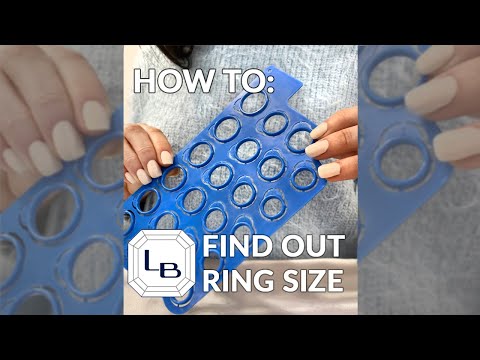 Ring Size Instructional Video