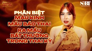 [5 PHÚT HỌC YÊU] Phân Biệt M.á.u Ki.nh - M.áu Báo Thai - Ra M.á.u Bất Thường Trong Thai Kỳ | SEBT