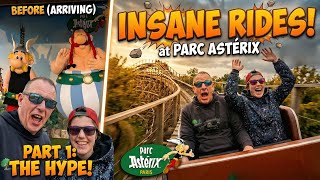 Parc Astérix We Rode The Craziest Roller Coasters In France!