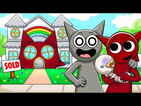 Incredibox Sprunki MROONA BUYS HER FIRST HOUSE?! | Cartoon Animation