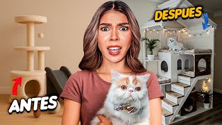 Le construí una mansión a copito y así reaccionó 🤯
