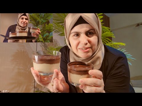 تحلية صحية باردة تصلح ما افسده الآخرون😎بدون  نشا ولا جيلاتين ولا شوكولاته ولا كريمة