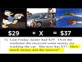 Solving One Step Word Problems