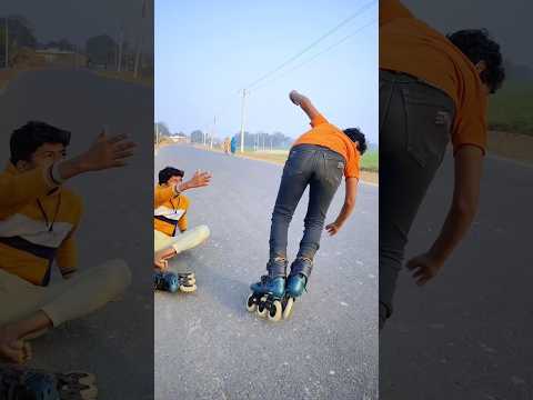 Jaw-dropping ground Skating skills!🛼😱#skaters#inline skate#skateboard#inline skates#shorts#yt shorts
