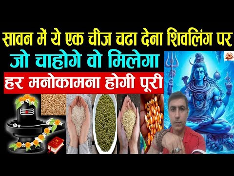 सावन के किसी भी सोमवार को शिवलिंग पर चढ़ा दें ये 1 चीज हर मनोकामना होगी पूरी| #sawanspecial2025#sawan