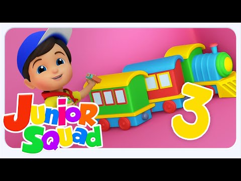 การนับตัวเลขเพลง | 1 ถึง 10 | เริ่มเรียนเลขกับเพลงน่ารักๆ จาก Junior Squad