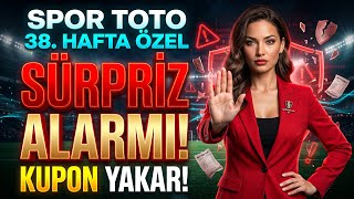 🚨 KUPON YAKAN MAÇLAR! | Spor Toto 38. Hafta Yapay Zeka Sürprizleri #sportoto