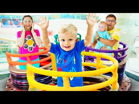 Oliver dan Adam Menghabiskan Waktu dengan Ibu di Taman Bermain yang Paling Asyik!