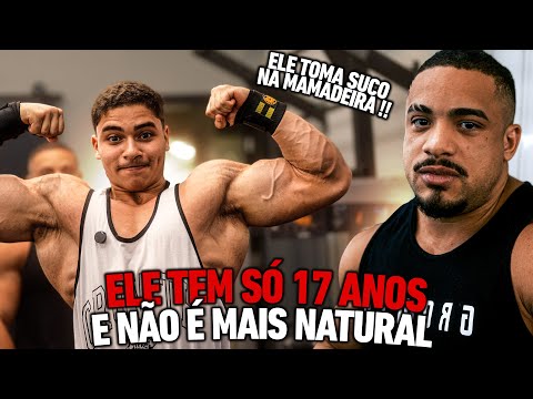 ELE SÓ TEM 17 ANOS E NÃO É MAIS NATURAL - JUVENTUDE ACELERANDO !!!