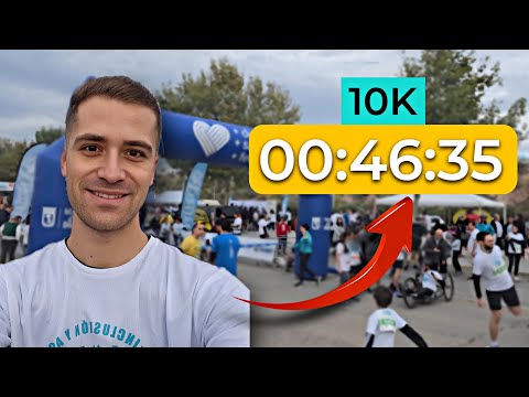 Hago Mi Mejor Tiempo en una Carrera de 10K🏃‍♂️