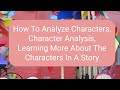 Character Traits and Inferences