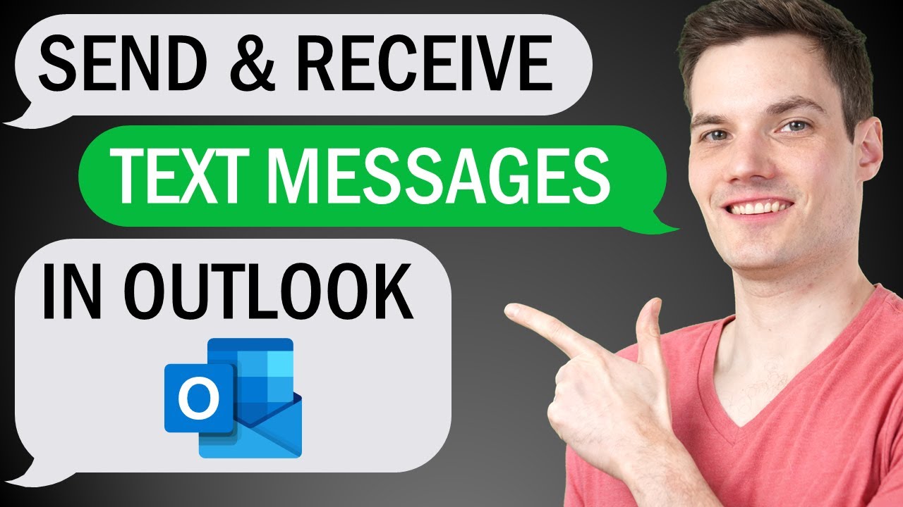 How to Send & Receive Text Messages in Outlook - Kevin Stratvert