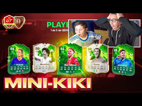 ABRIMOS EL RANGO 2 DE MINIKIKI Y TOCA ICONO BASES INCANSABLES !! EA FC25