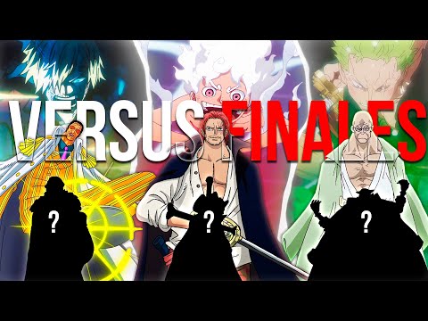 Los ENFRENTAMIENTOS FINALES de los MUGIWARAS en ONE PIECE