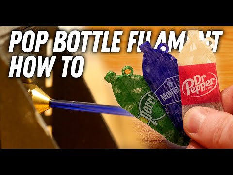 Turning Plastic Bottles into 3D Printer Filament // Sustainable Design Studio PET Filament Maker