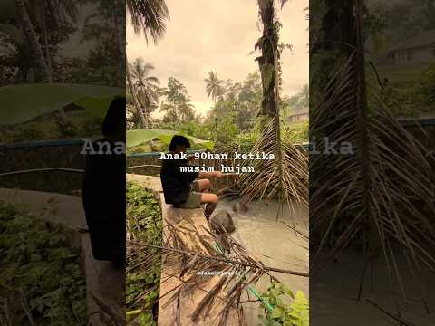 SIAPA YANG KALO HUJAN SUKA NGELAKUIN INI #jamandulu #nostalgia #jamankiwari