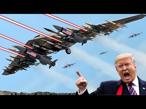 15 minutes ago! Deadliest US stealth fighter jet destroys 350 Russian armored tanks